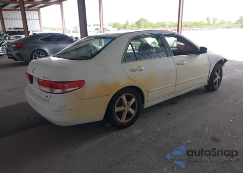 2003 Honda Accord 2.4 Ex z USA, uszkodzony, nr VIN 1HGCM56683A034424